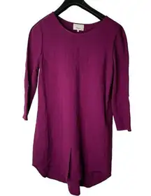 3.1 Phillip Lim virgin wool dress purple women's size 8