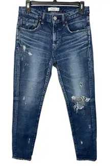 Moussy Vintage Jeans Boyfriend Fit Women’s Size‎ 26 Distressed Destroyed Denim