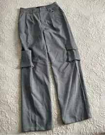 White Fox Gray make it official cargo trousers size medium