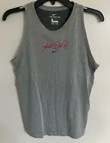 Nike Women’s Just Do It Training Athletic‎ Tank Top Size Medium Gray