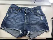 501 Mid-Rise Denim Shorts