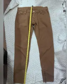 DSQUARED2 Brown Chinos Casual Wear women’s size 40 made in ITALY