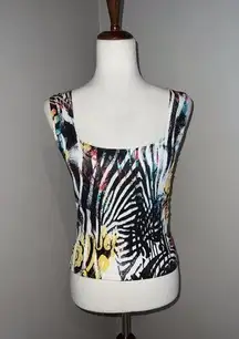 Pretty Alberto Makali Beaded Tank!