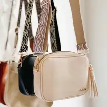 Cream Crossbody Bag