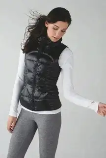 Lululemon Fluffin Awesome Vest Black Size 2