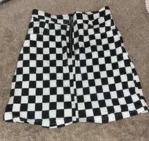 PacSun Checkered XS skirt, so cute. I think from .