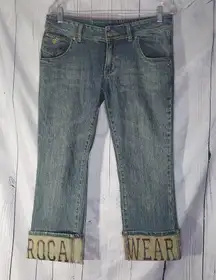 Rocawear Y2K 90's Denim Capri Size 11