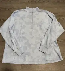 Aerie Quarter Zip Pullover Sweatshirt‎ Tie Dye Comfy Casual XS/TP