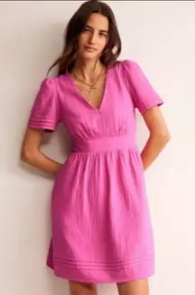 Boden Eve Double Cloth Short Dress  