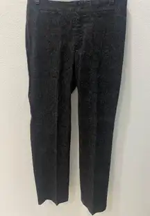 Black And Gray Design Pants Size 10