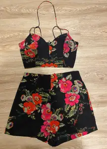 Two Piece Floral Set