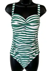 Nip tuck Green Joanne Tummy Control One Piece Swimsuit