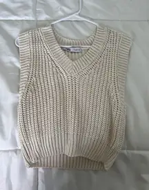 ZARA Knit Sweater Vest