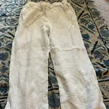 Scandal white lounge pants L