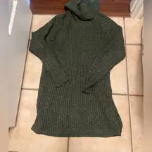 Womens long sleeve green knit a new day sweater