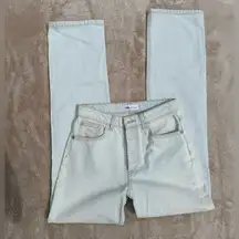 Zara Straight Leg‎ High Waisted Jeans Size 4