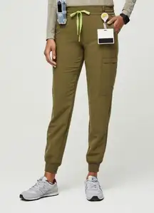 FIGS  Martini  Scrub Pants Size XXSP Olive Lesage Jogger Nurse Doctor