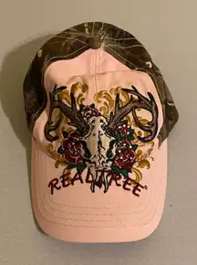 RealTree Pink & Camo Hat 