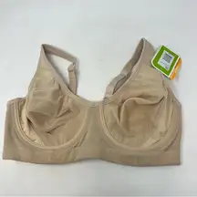 Moving Comfort Cara medium impact bra in Latte size 34C NWT