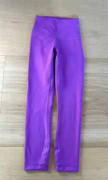 bright purple  leggings