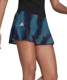 NWT adidas Printed Match Skirt Primeblue (W) (Aqua) Large