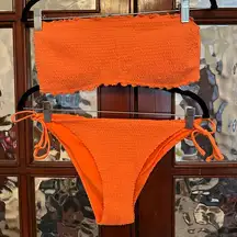 Hollister Orange Bikini Set