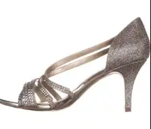 Bandolino silvery sparkle shoes