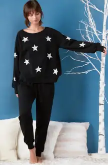 Billy T Black Super Star Jogger Pants Size Medium NWOT Cozy Loungewear Pants