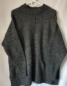Maurices‎ Women's Sweater Charcoal Gray Heather Long Sleeve XL Cozy