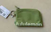 Lululemon Clippable Card Pouch - Edamame Green