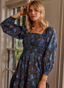 SUMMERSALT‎ The Countryside Poplin Smocked Dress