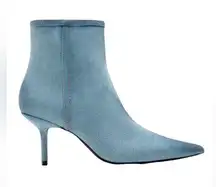 Zara Denim Light Blue Denim Ankle Boots(Size 39/8)