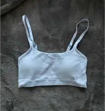 Light Blue Seamless Padded Scoop Bralette