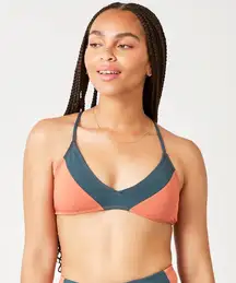 NWT - Carve Designs - Tamarindo Color lock Bikini Top - S D/DD