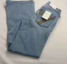 7 For All Mankind Sky Blue Boot Cut Jeans