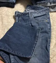 Aura Women's Boot Cut Jeans in Deep Blue