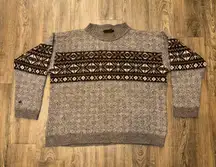 Vintage Timberland 100% Wool Sweater - Large