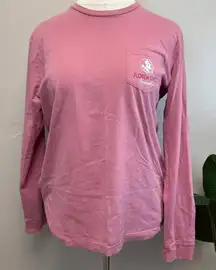 FLORIDA STATE SEMINOLES Champion Muted Pink Long Sleeve Tee Shirt - Size XL