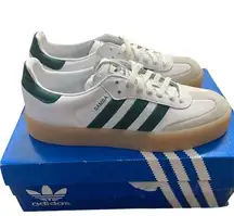 Adidas  samba OG women’s sneakers lace up low tops leather Sz 9 NWT