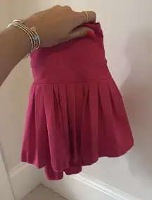 pink gold hinge skirt