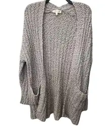 Like new, Light colored textured cardigan