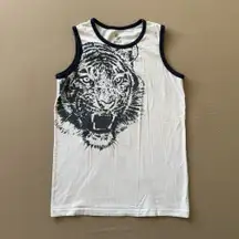 Cyber Grunge Tiger Sleeveless Tee