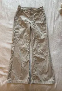 American Eagle Outfitters Light Tan Cargo Pants