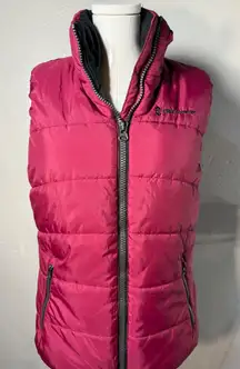Free Country Raspberry Pink Puffer Vest | Women’s M