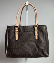 Michael‎ Kors size M brown beige tote bag