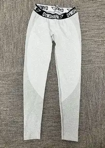 Gymshark Women's Small Gray Dry Moisture Management Athletic Gym Leggings