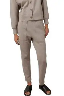 Rails NEW Edna Elevated Chic Jogger Pull On Sweatpants Latte Heather Tan Medium