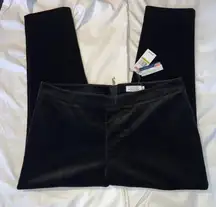 NWT Vineyard Vines Velvet Pants Black Stretch Casual Career Size‎ 14
