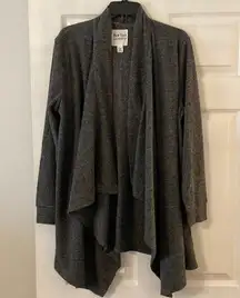 NEW YORK LAUNDRY WOMENS CARDIGAN size L color gray brand new length 30”