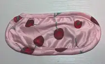 SheIn  Cute Pink Cherry Pattern Sleep Eye Mask